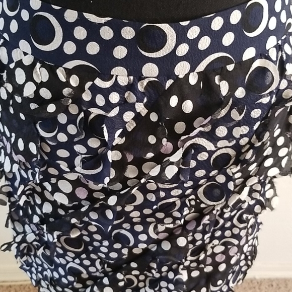 DVF Silk Mini Skirt - Picture 4 of 5